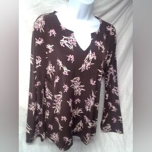 Liz Lange Long Sleeve Maternity Relaxed Tunic